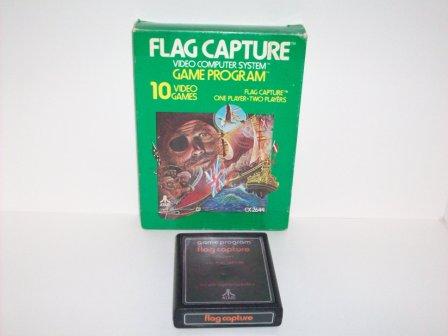 Flag Capture (text label) (Boxed - no manual) - Atari 2600 Game